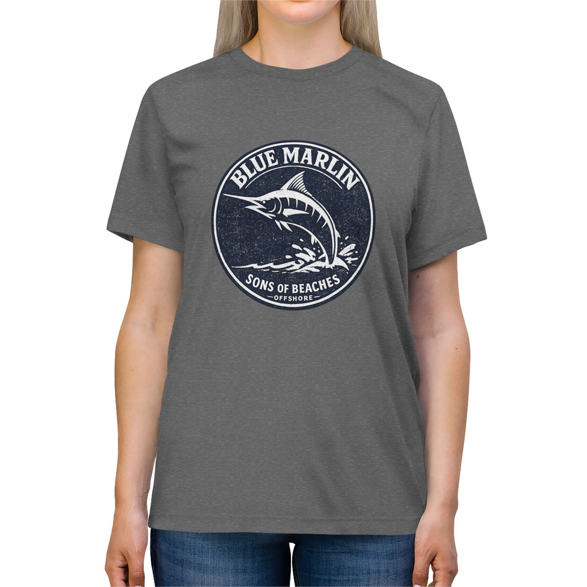 Sons of Beaches Blue Marlin Tee