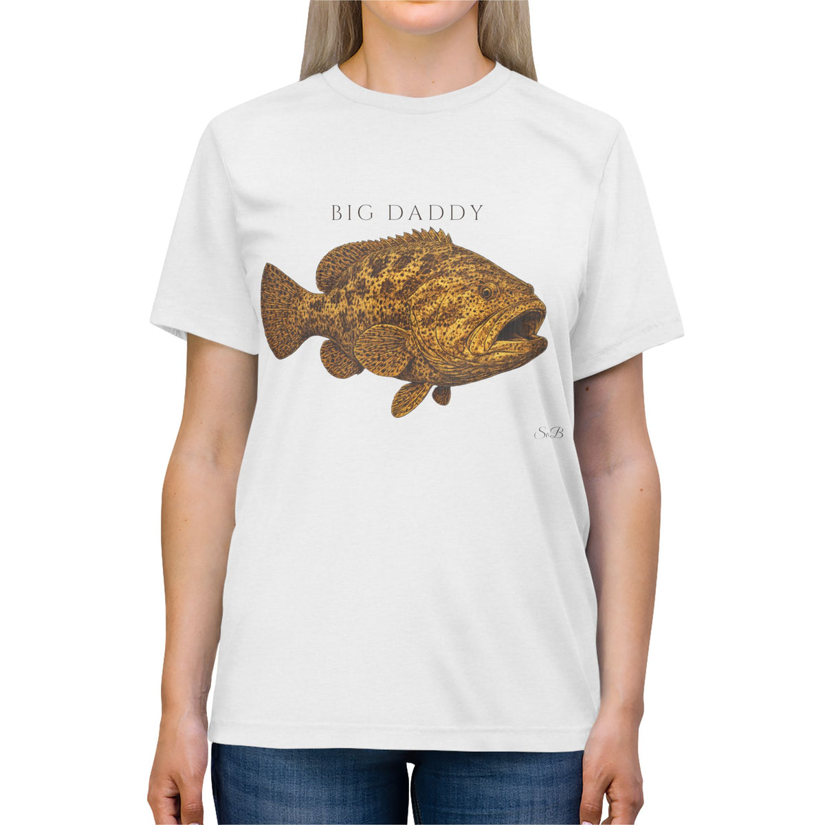 Sons of Beaches Big Daddy Goliath Grouper Tee