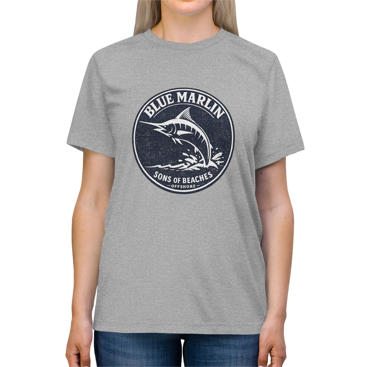 Sons of Beaches Blue Marlin Tee