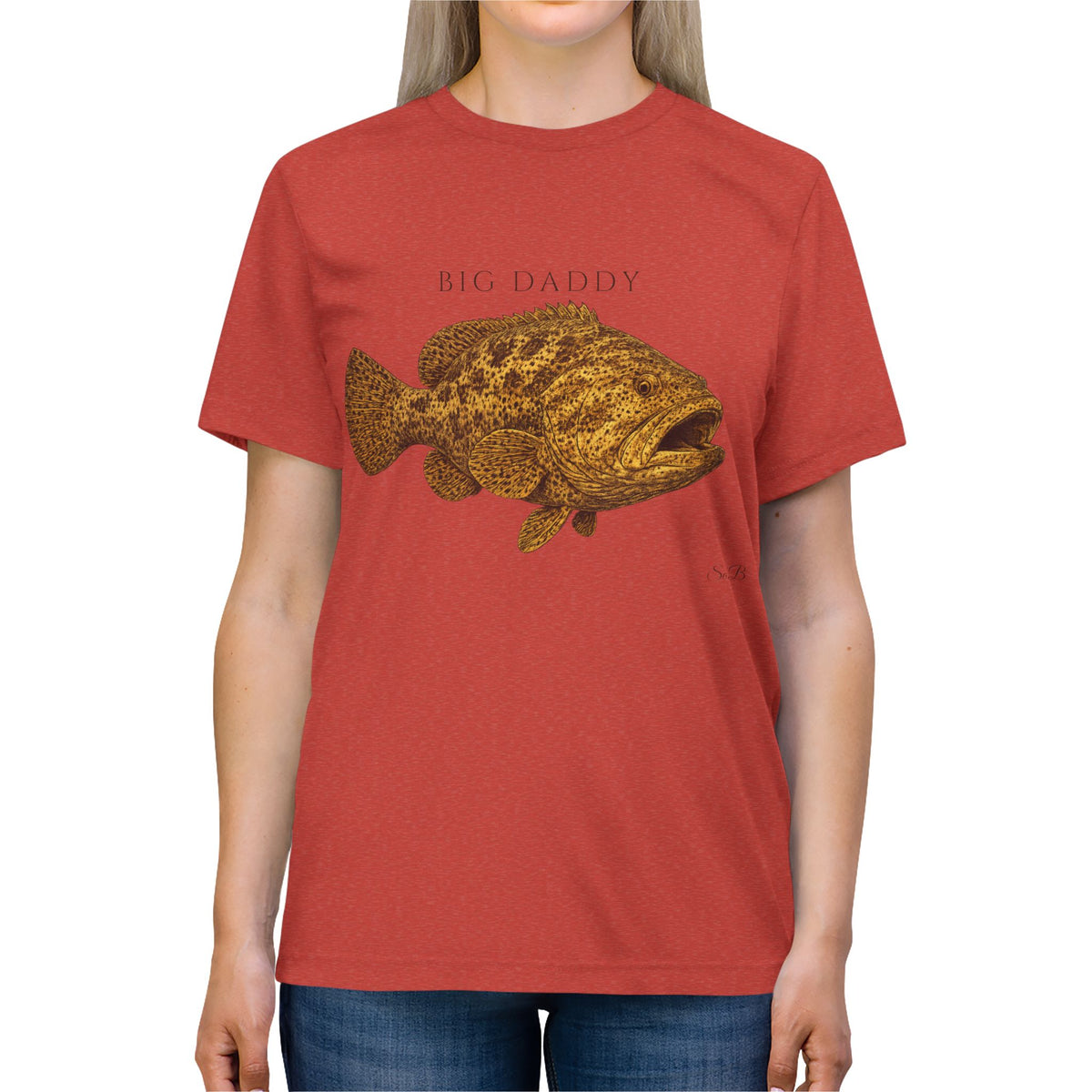 Sons of Beaches Big Daddy Goliath Grouper Tee