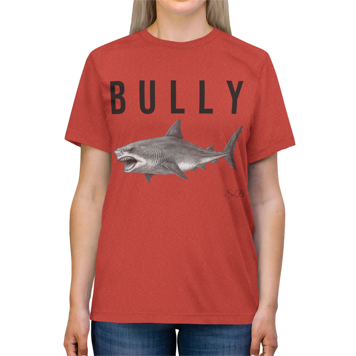 Sons of Beaches Bully Bull Shark Tee