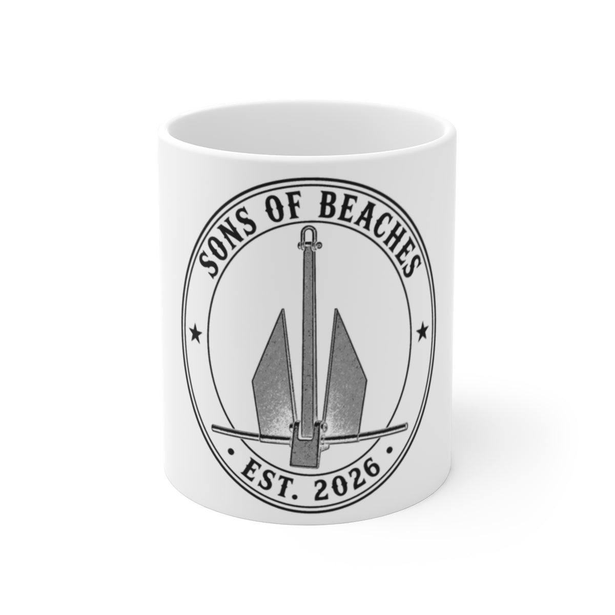 Sons of Beaches Anchor Mug