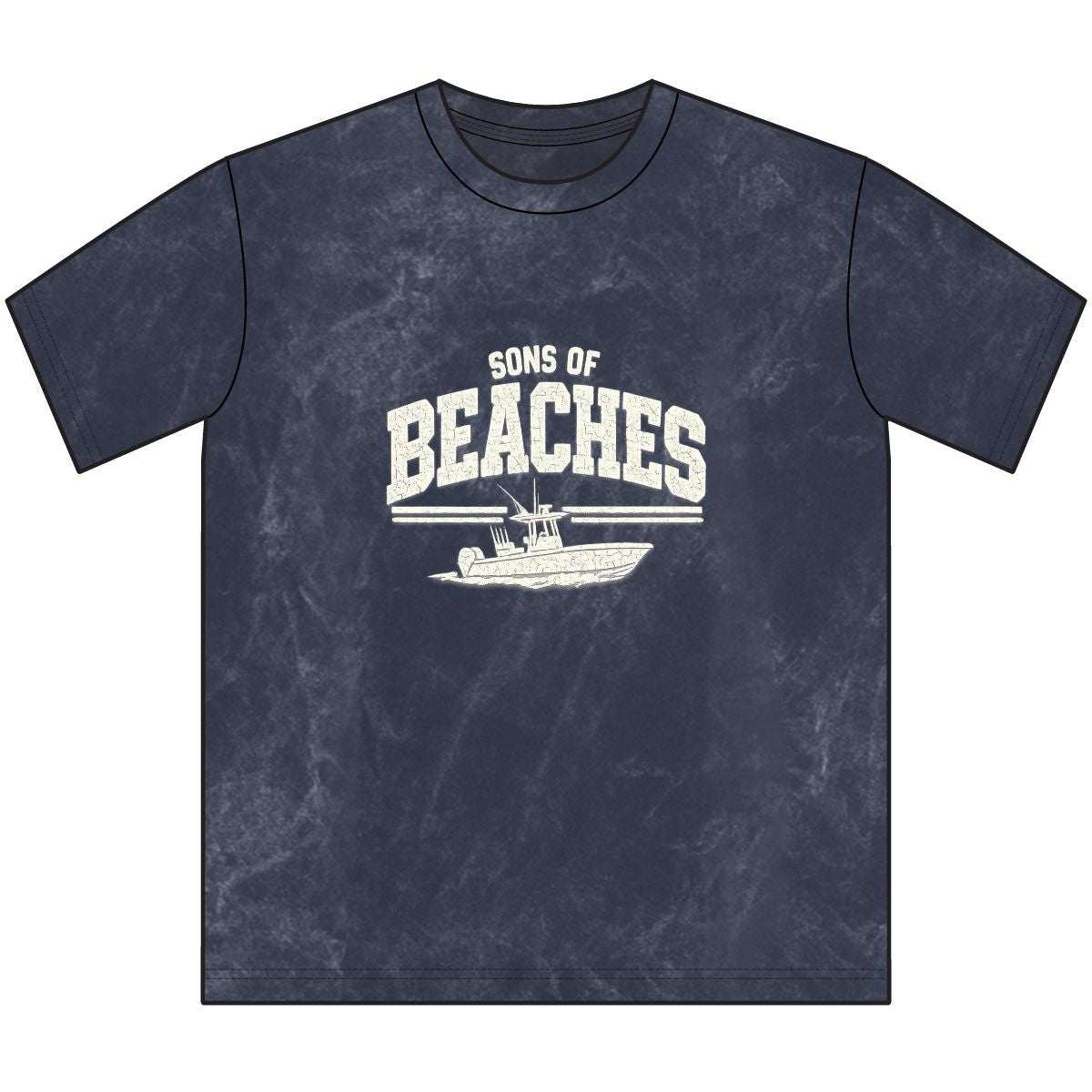 Sons of Beaches Arch Collegiate Tee