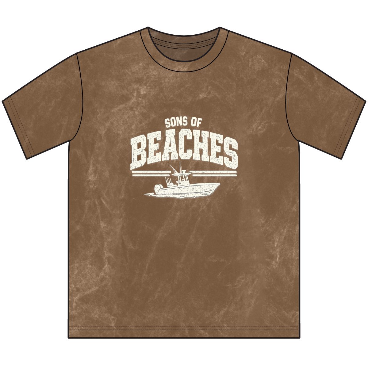 Sons of Beaches Arch Collegiate Tee