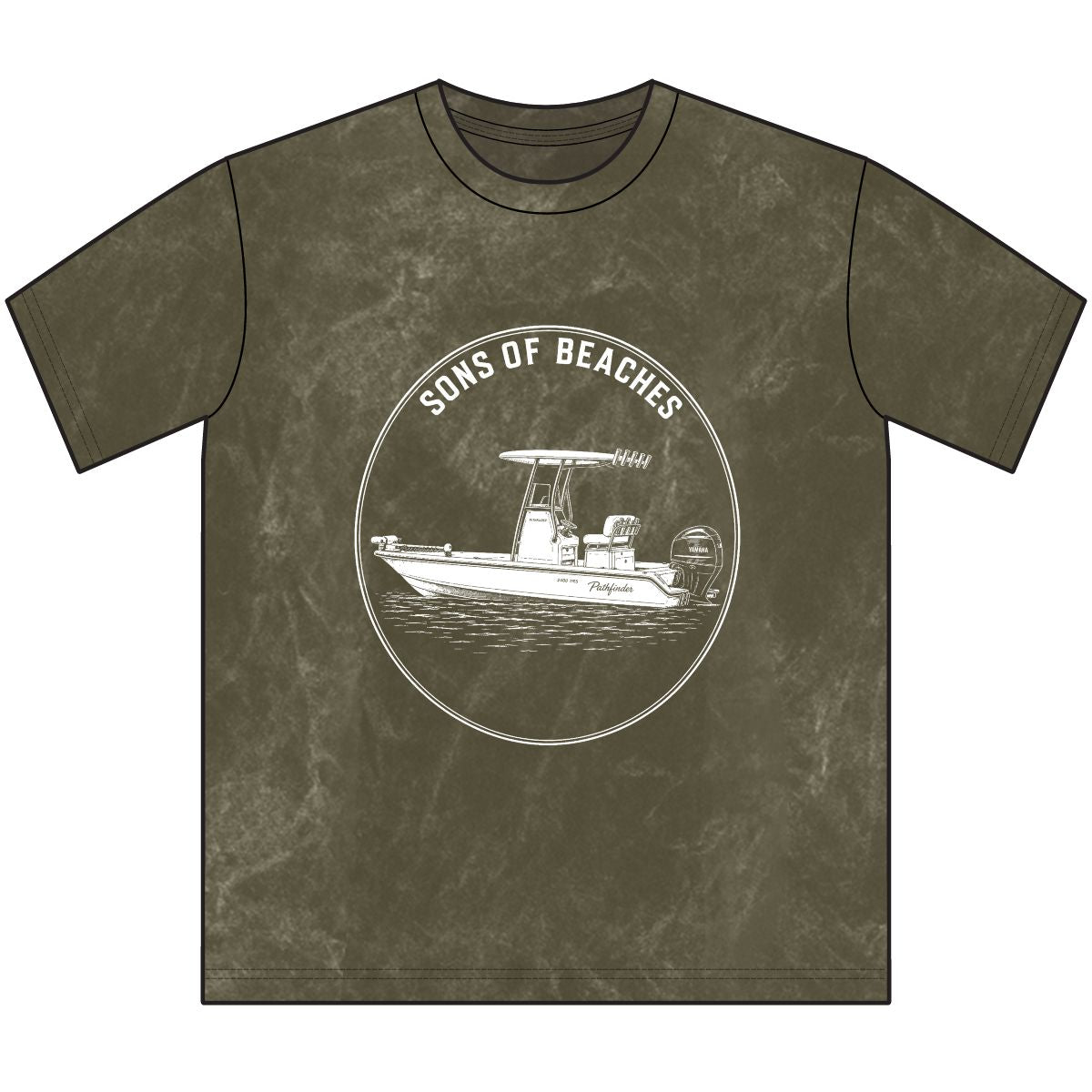 Sons of Beaches Bay Boat Tee