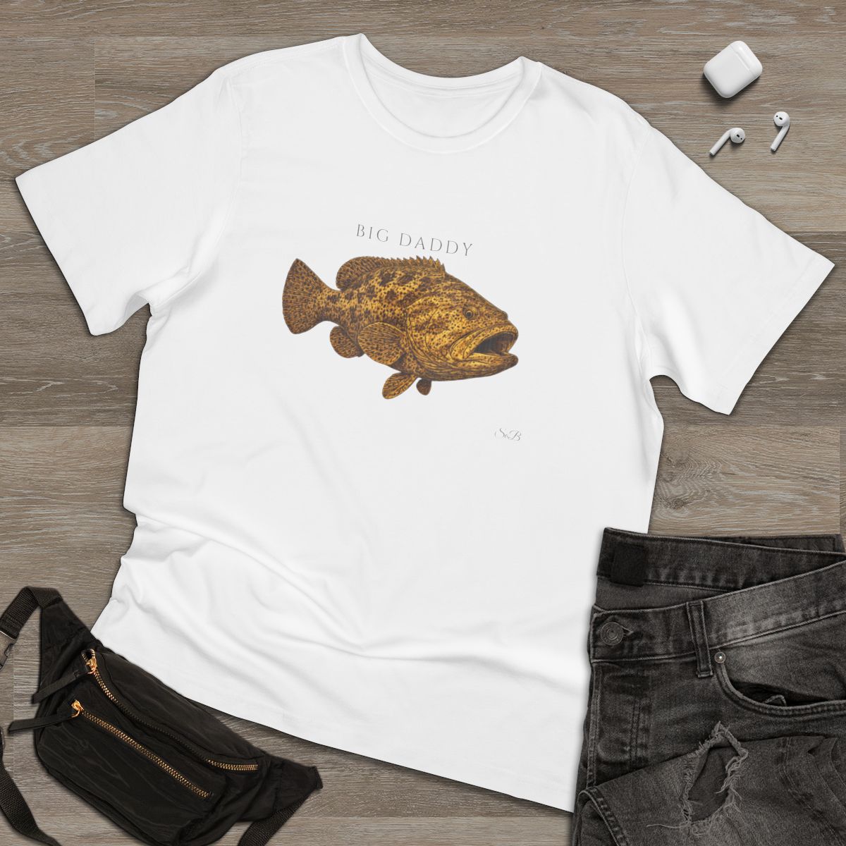 Sons of Beaches Big Daddy Goliath Grouper Tee