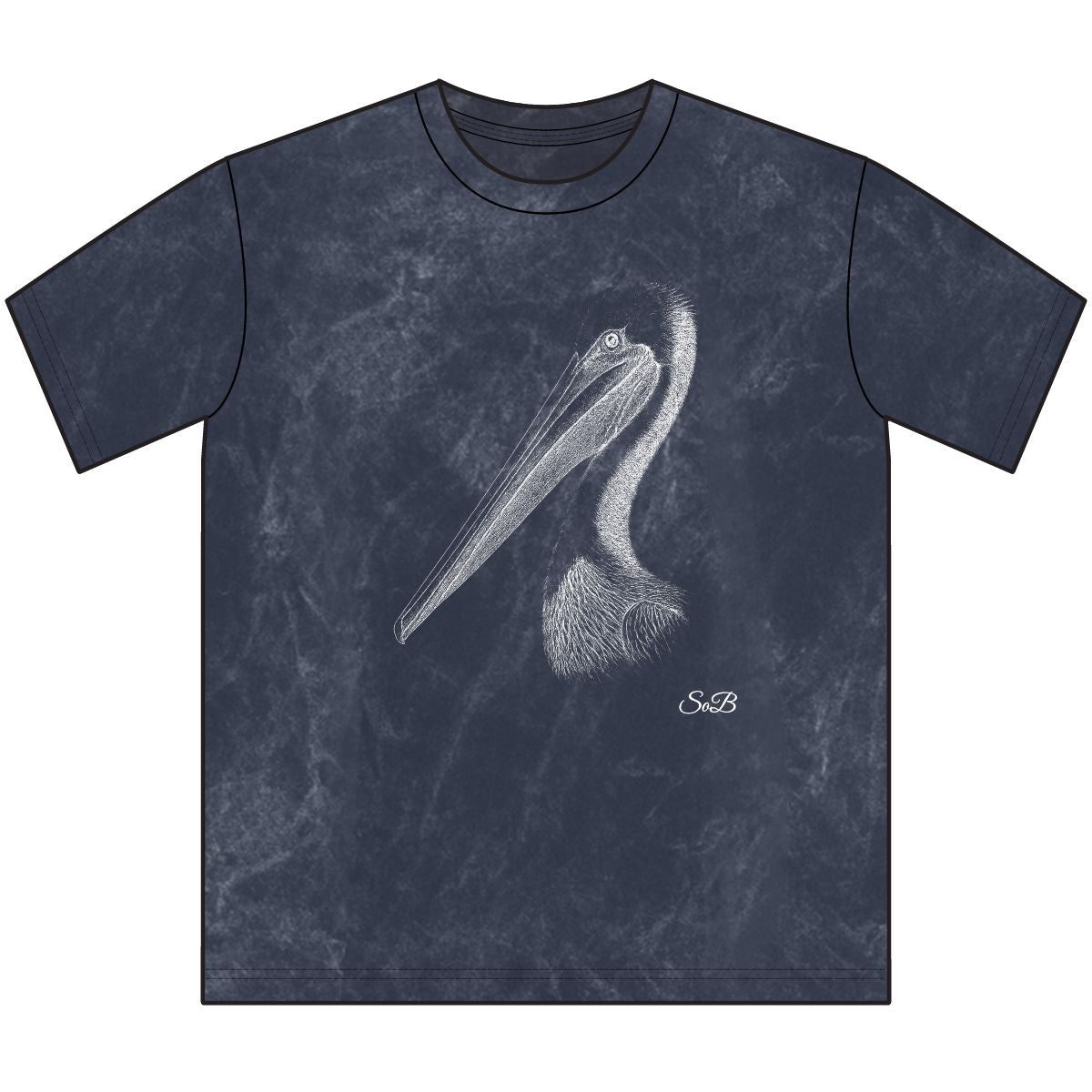 Sons of Beaches Brown Pelican Tee