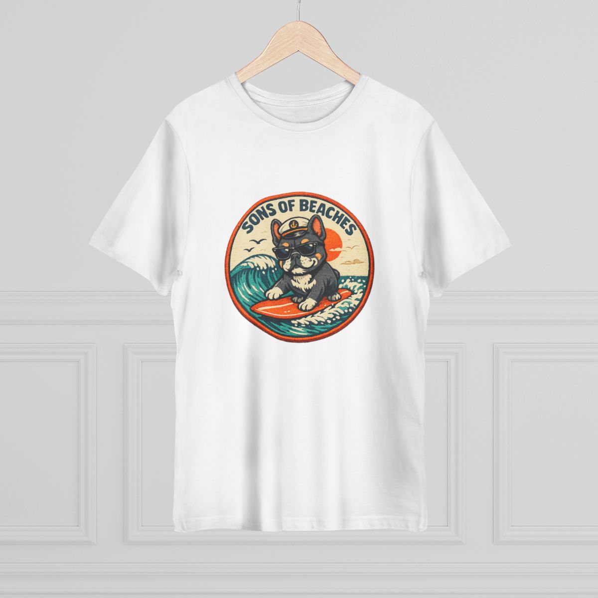 Sons of Beaches Bruno Badge Tee