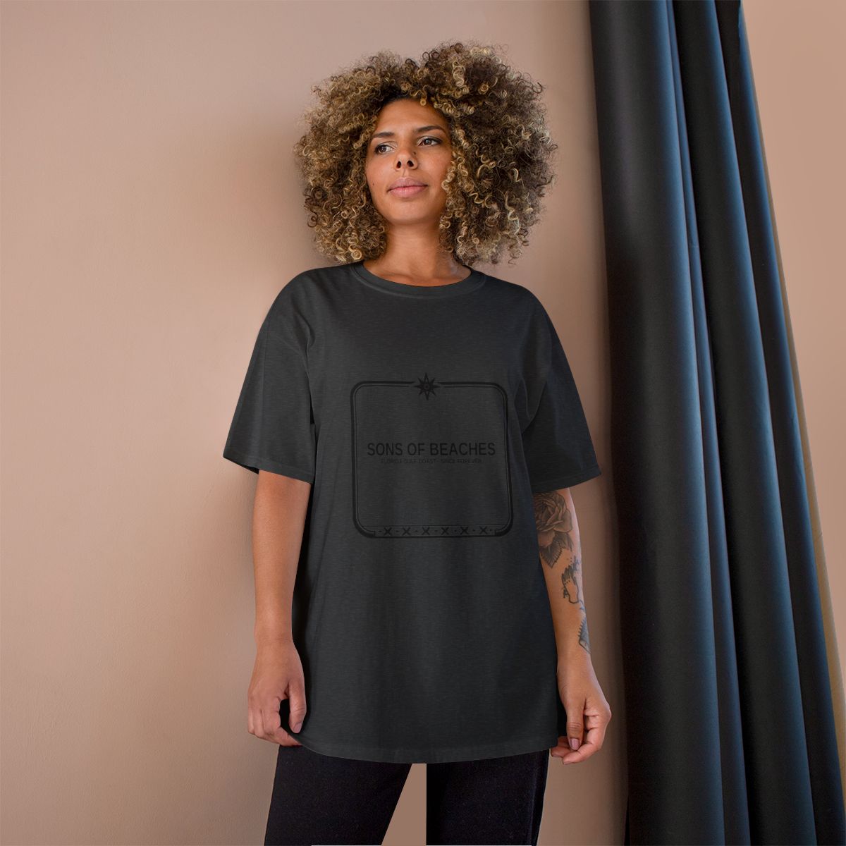 Sons of Beaches Cargo Stamp Tee