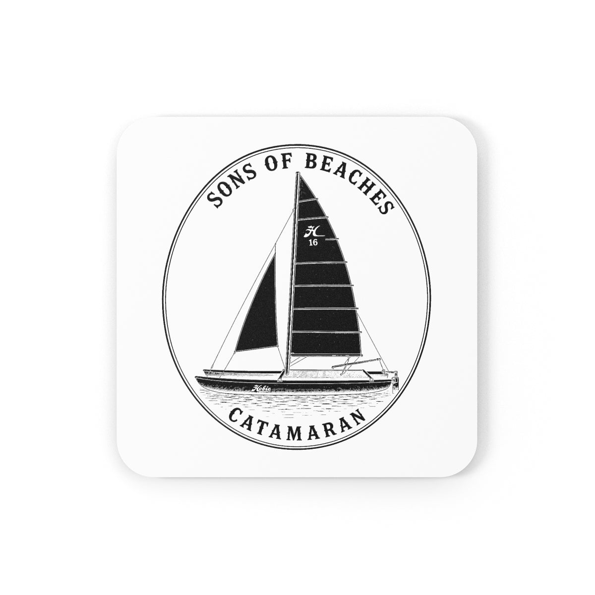 Sons of Beaches Catamaran Coaster