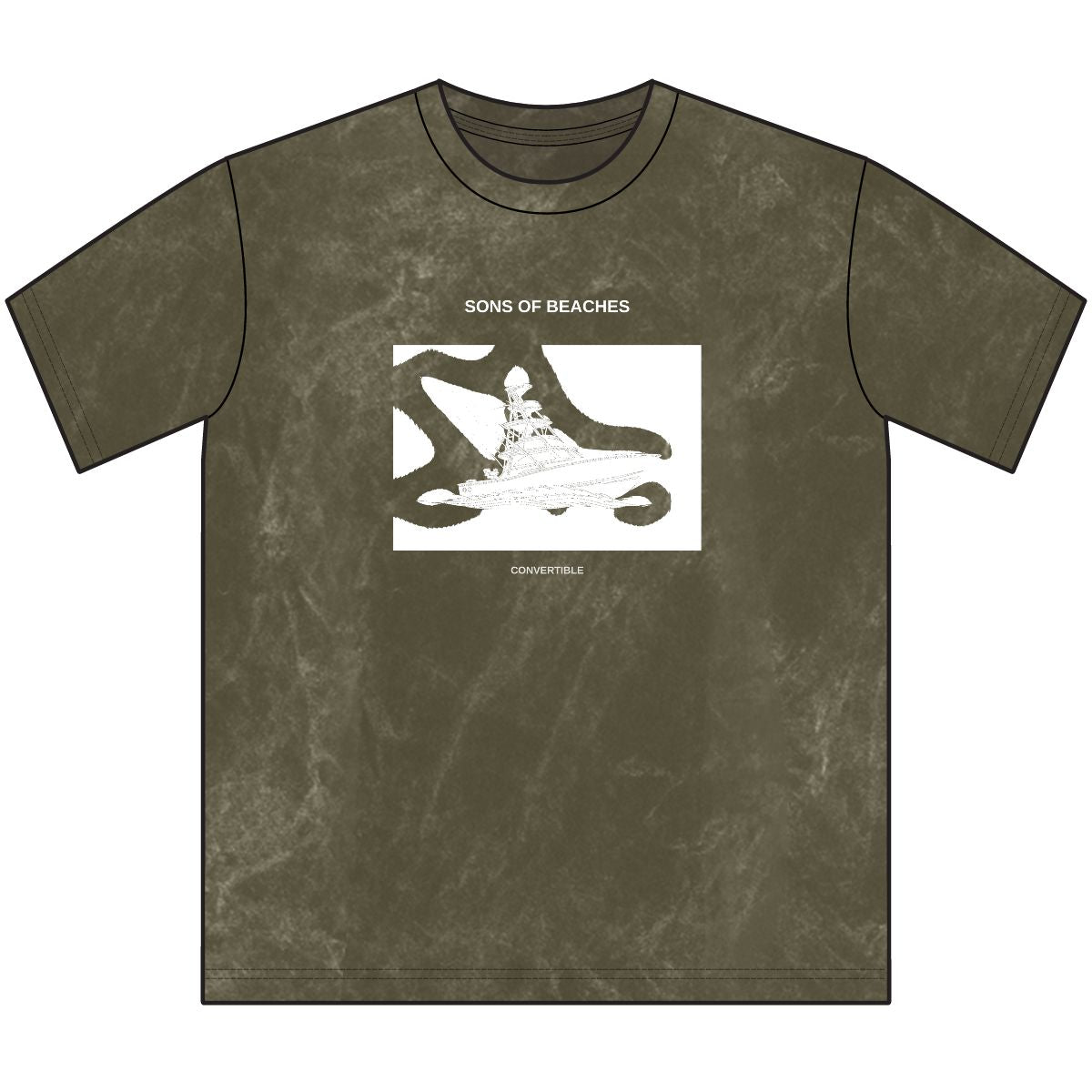 Sons of Beaches Convertible Tee