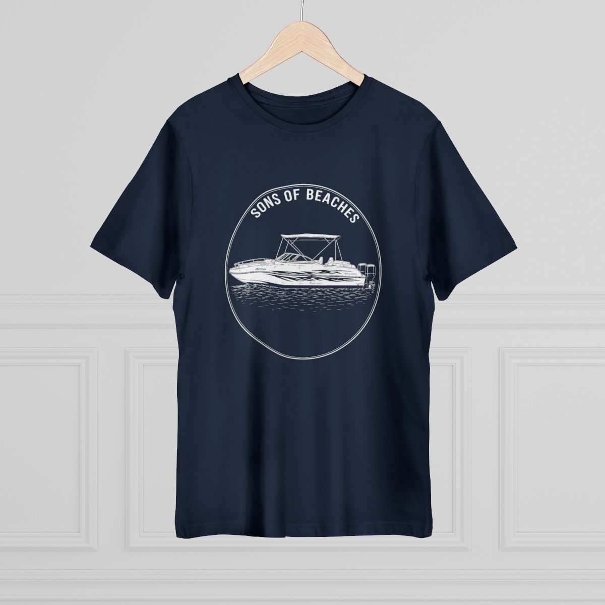 Sons of Beaches Deck Boat Tee Deluxe