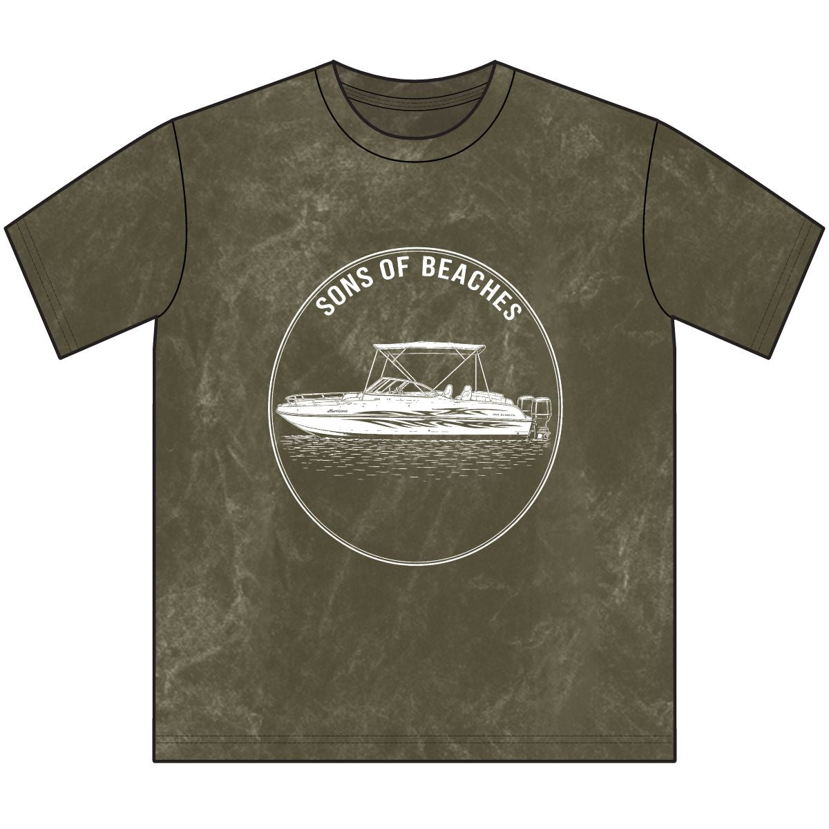 Sons of Beaches Deck Boat Tee