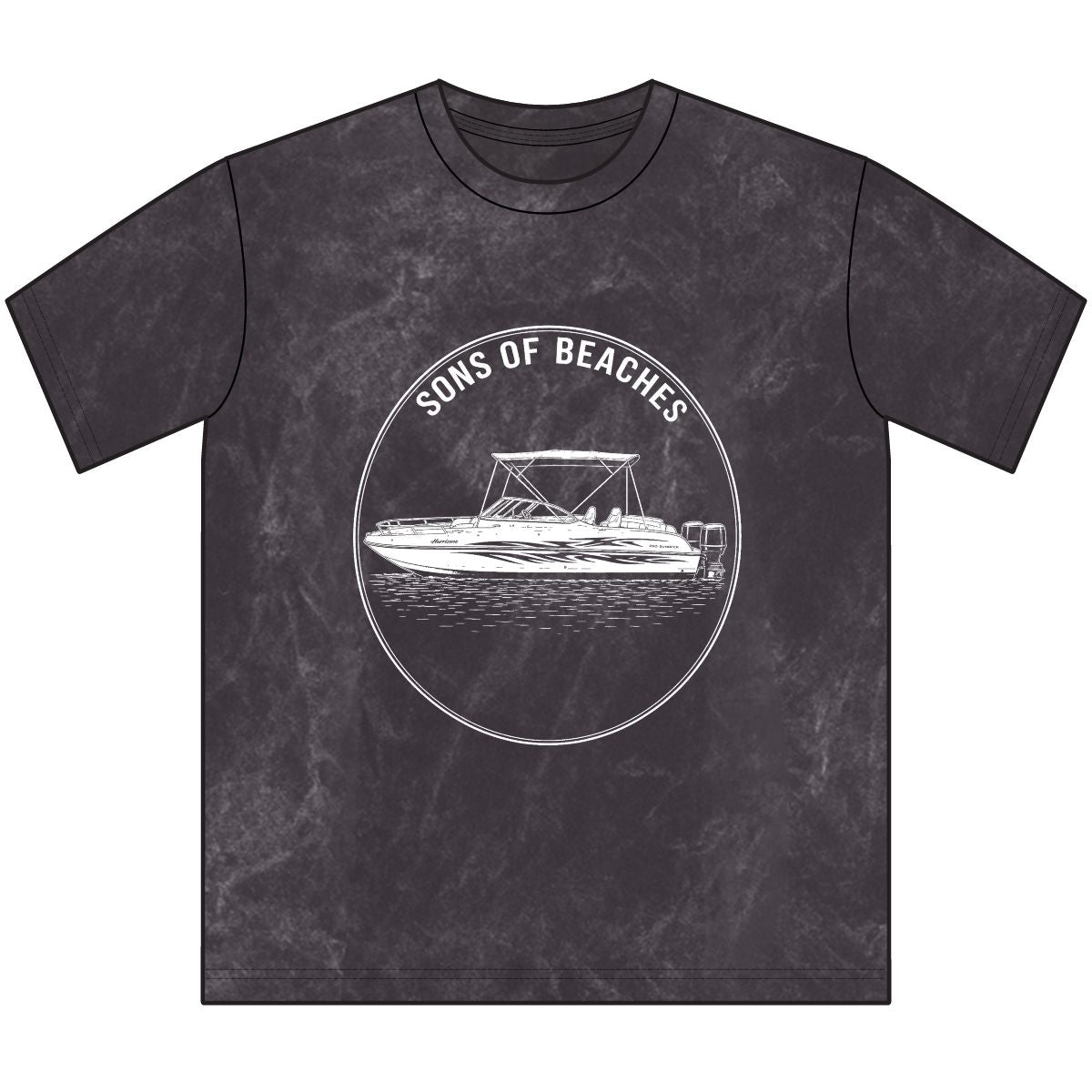 Sons of Beaches Deck Boat Tee