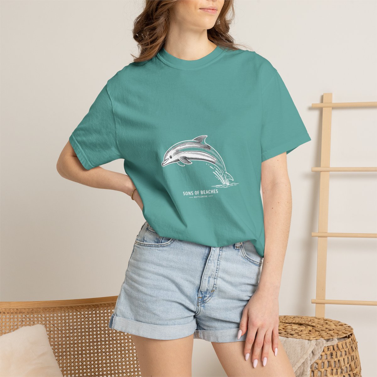 Sons of Beaches Dolphin Tee