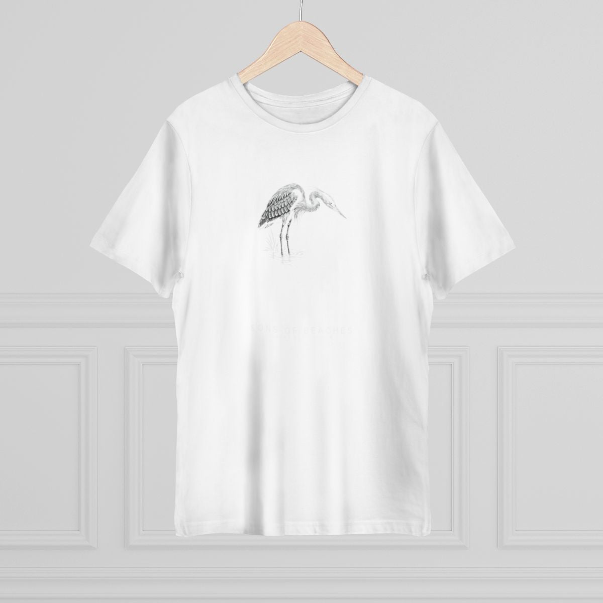 Sons of Beaches Great Blue Heron Tee (Deluxe)