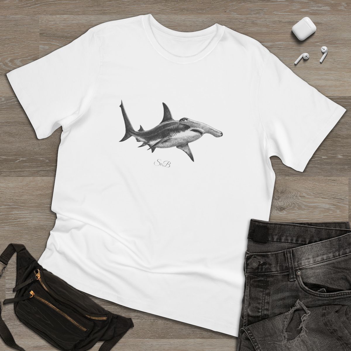 Sons of Beaches Great Hammerhead Tee