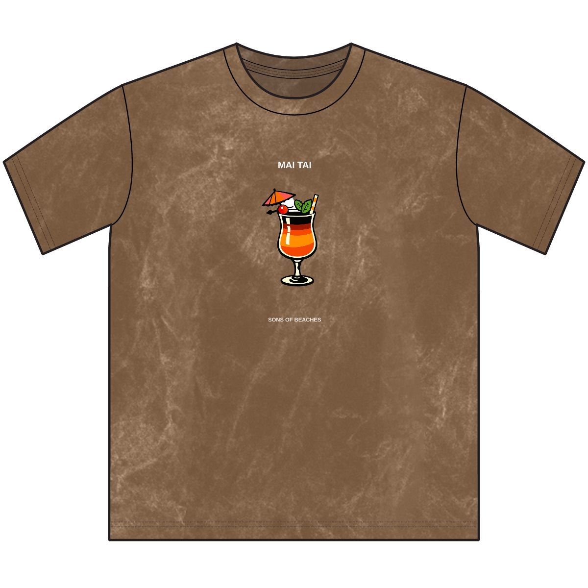Sons of Beaches Mai Tai Tee
