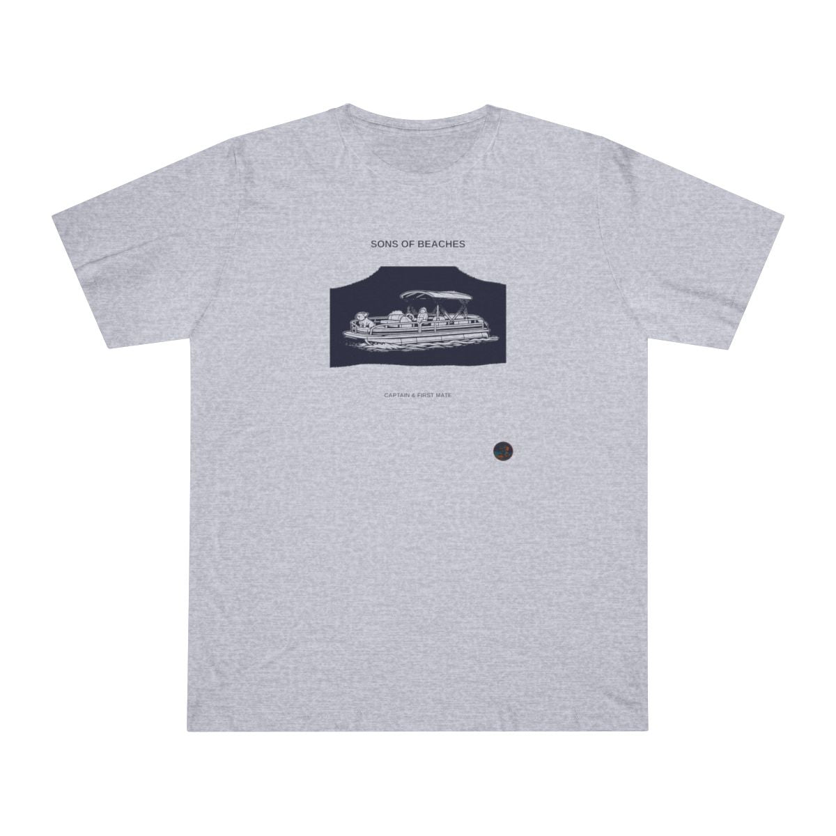 Sons of Beaches Pontoon Dog Tee