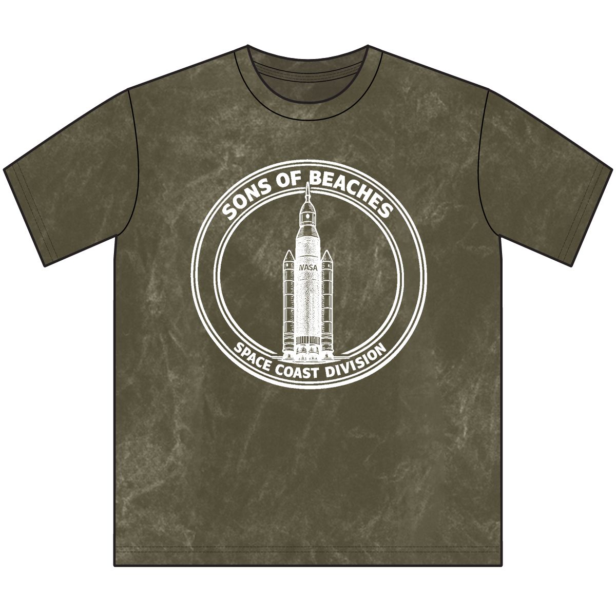 Sons of Beaches SLS Rocket Tee