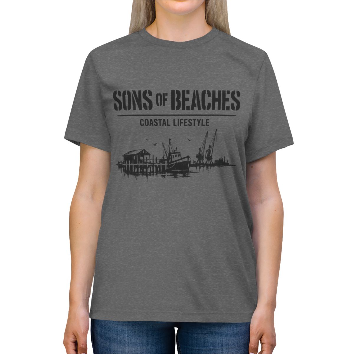 Sons of Beaches Stencil Tee