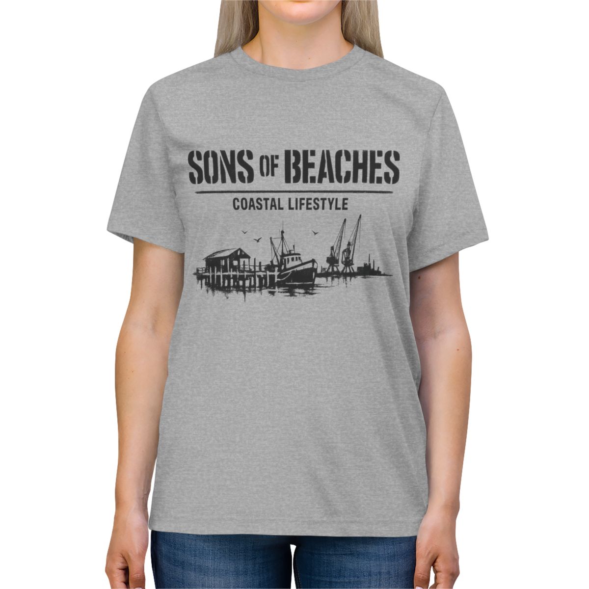 Sons of Beaches Stencil Tee