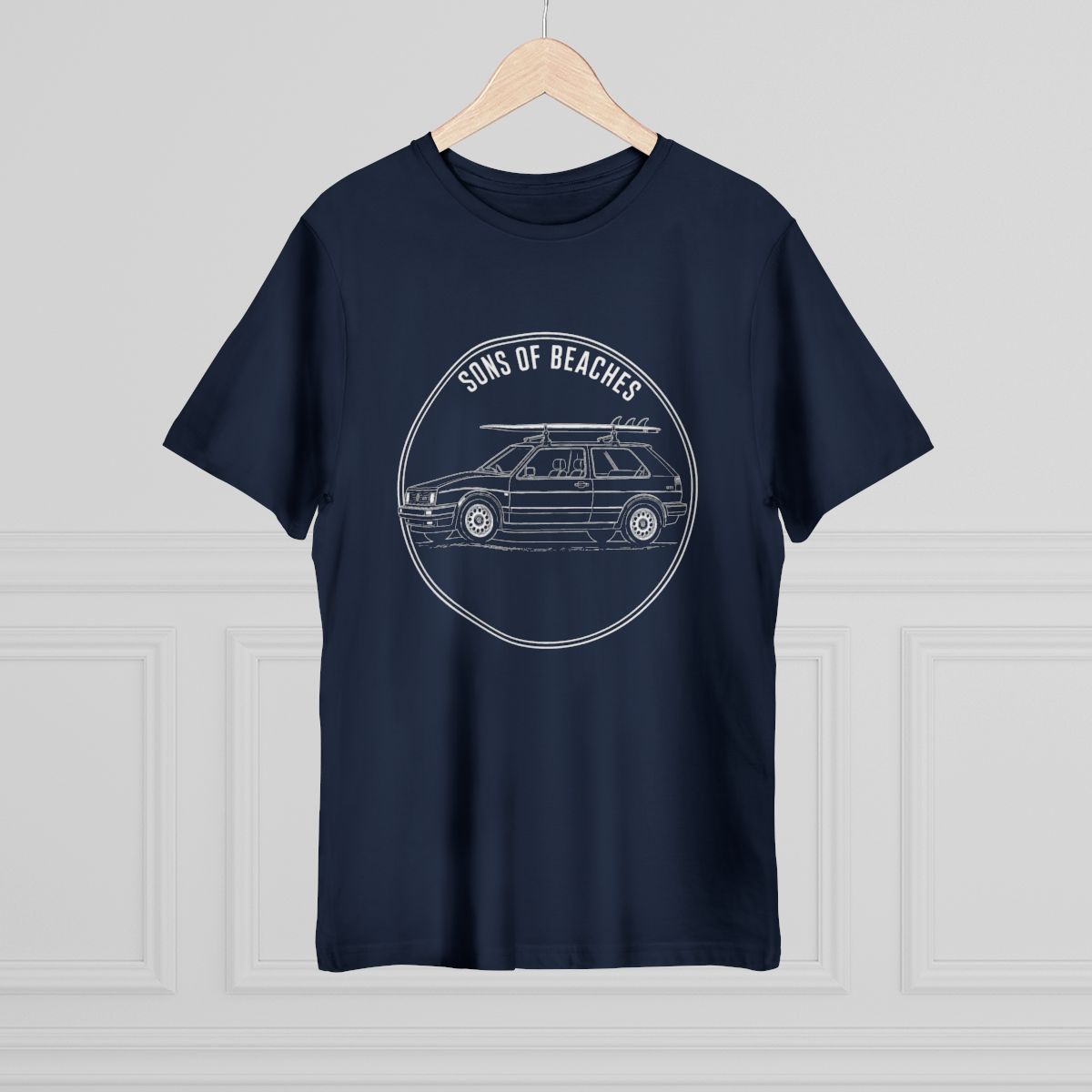 Sons of Beaches Surf Wagon Tee Deluxe