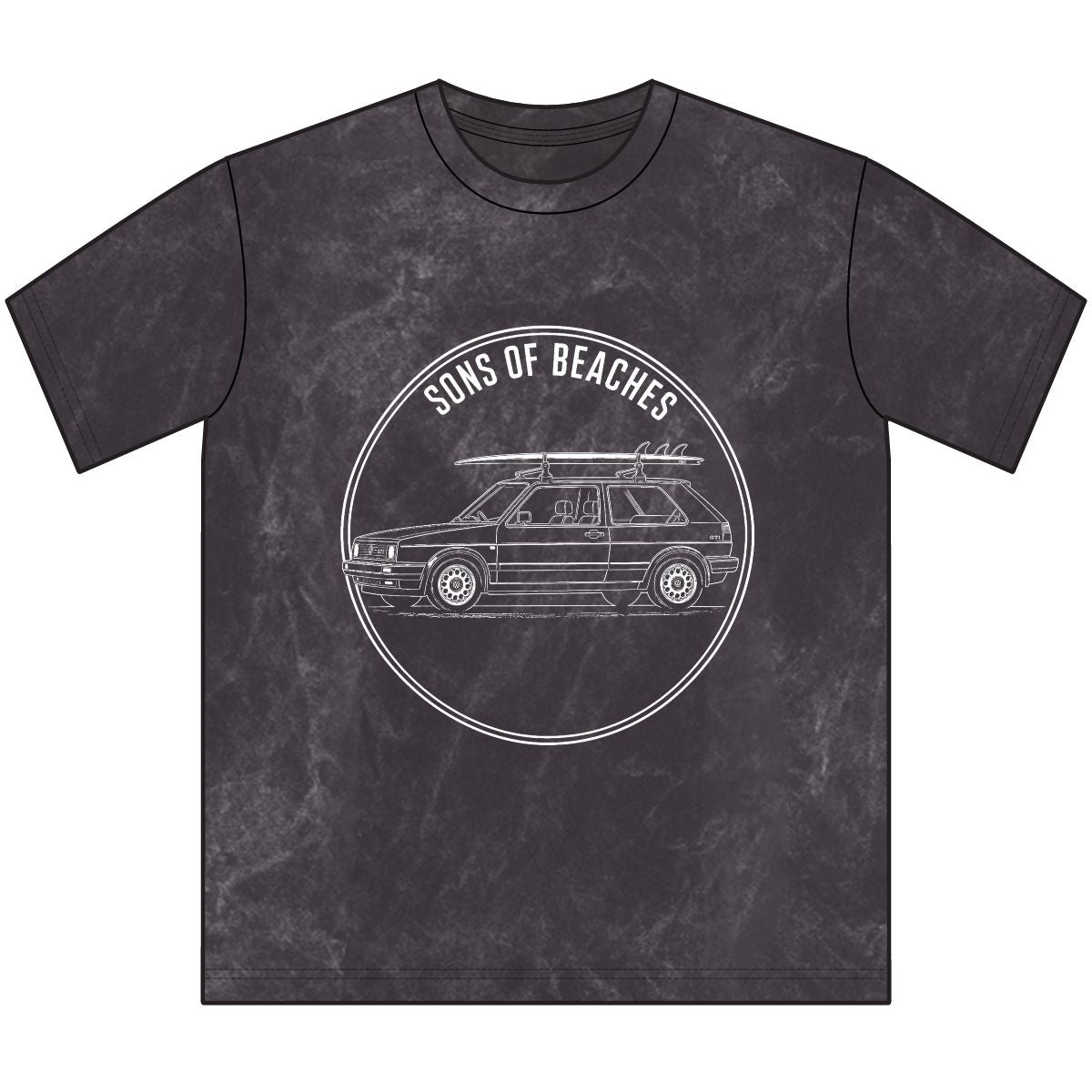 Sons of Beaches Surf Wagon Tee