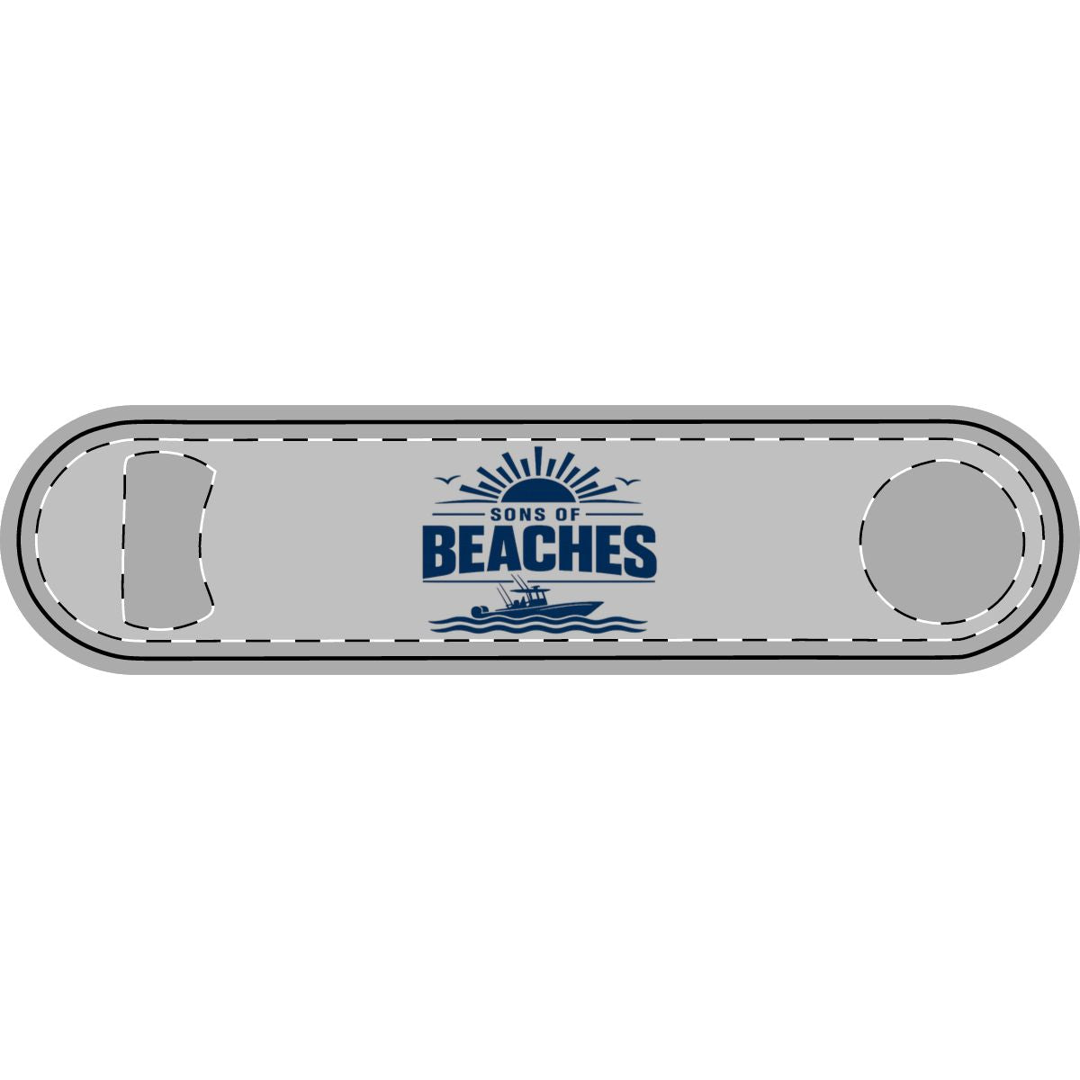 Sons of Beaches Wordmark Bottle Opener
