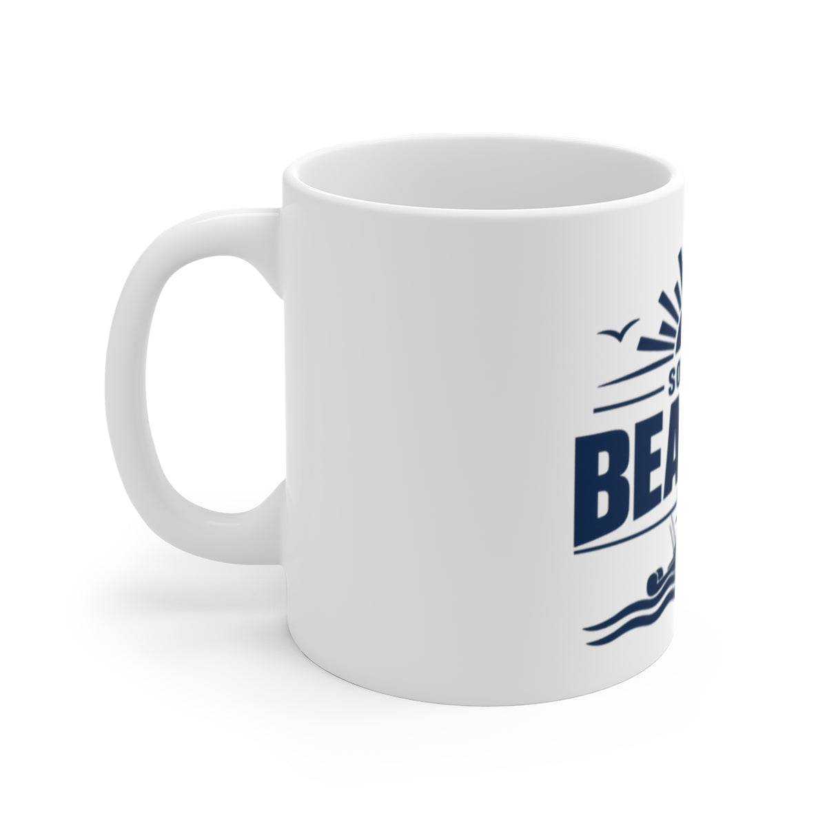 Sons of Beaches Wordmark Mug
