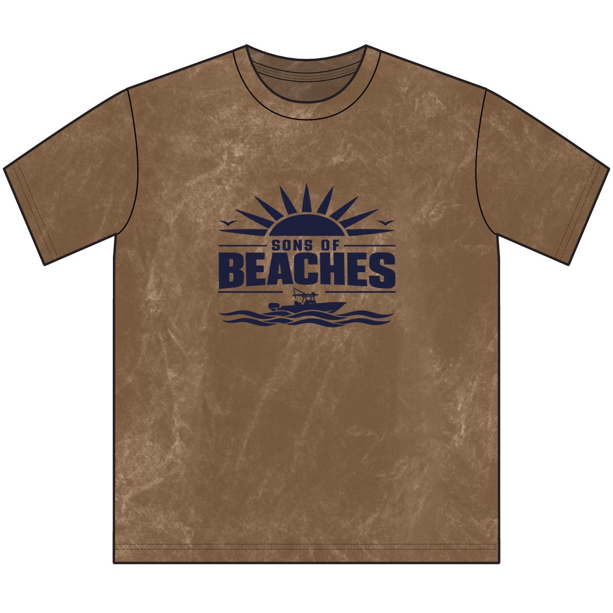Sons of Beaches Wordmark Tee (Vintage)