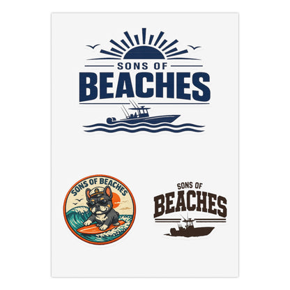 Sons of Beaches SoB Hero Sticker 3-Pack