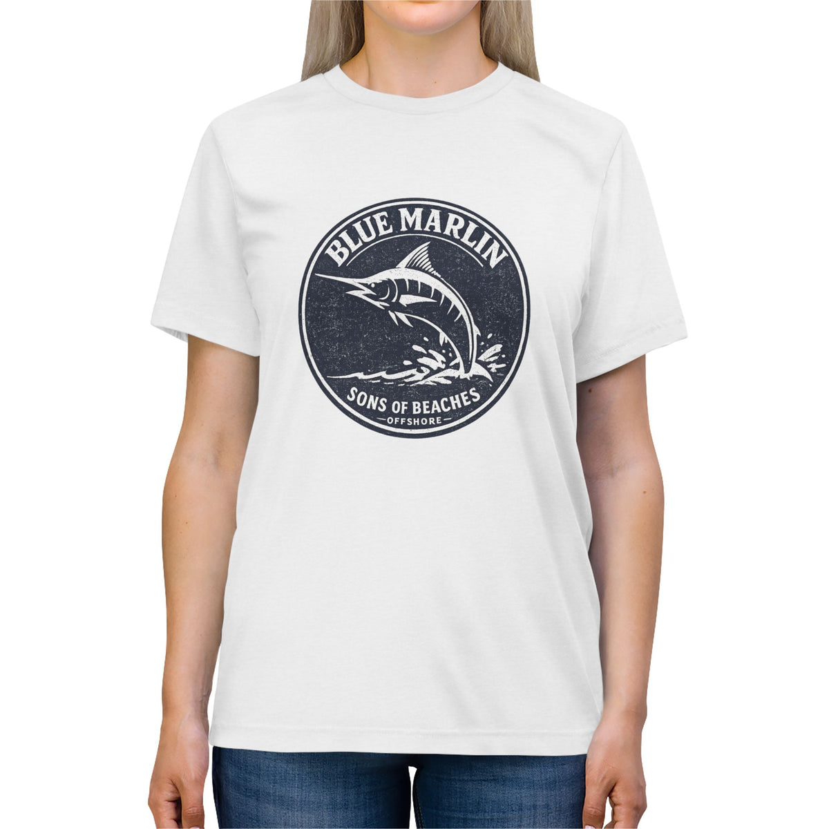 Sons of Beaches Blue Marlin Tee
