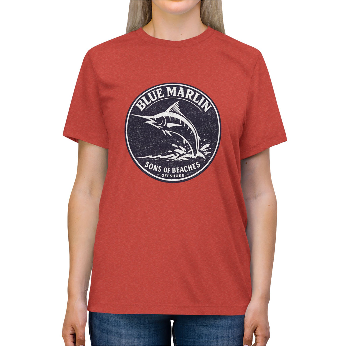 Sons of Beaches Blue Marlin Tee