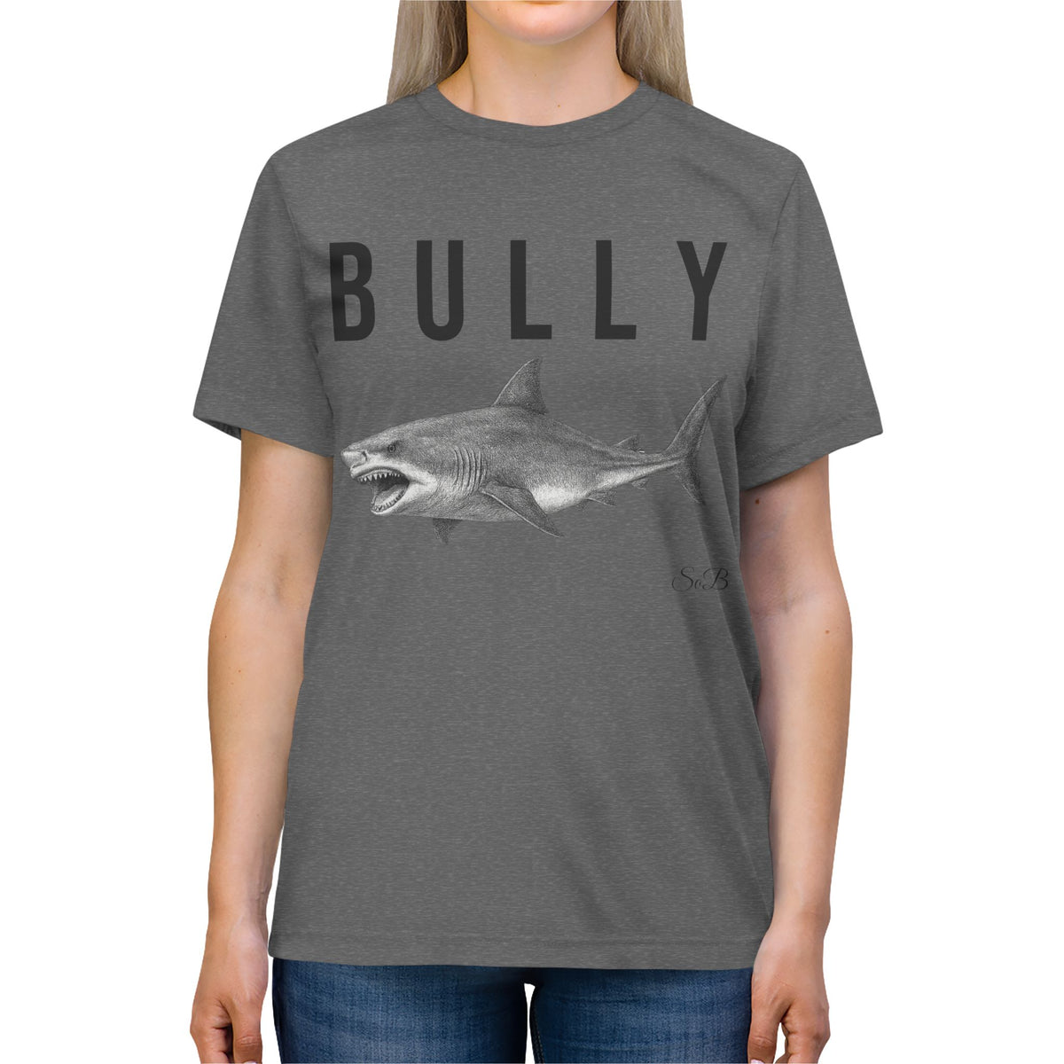 Sons of Beaches Bully Bull Shark Tee