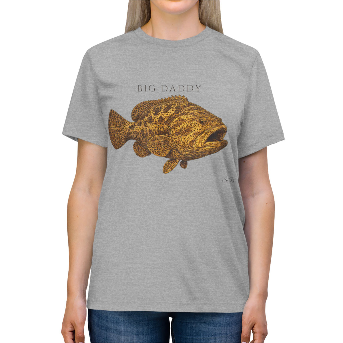 Sons of Beaches Big Daddy Goliath Grouper Tee