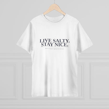 Live Salty. Stay Nice. Tee (Deluxe)