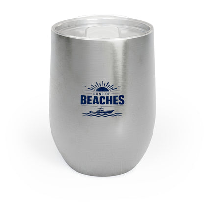 Sons of Beaches 12oz Chill Wine Tumbler
