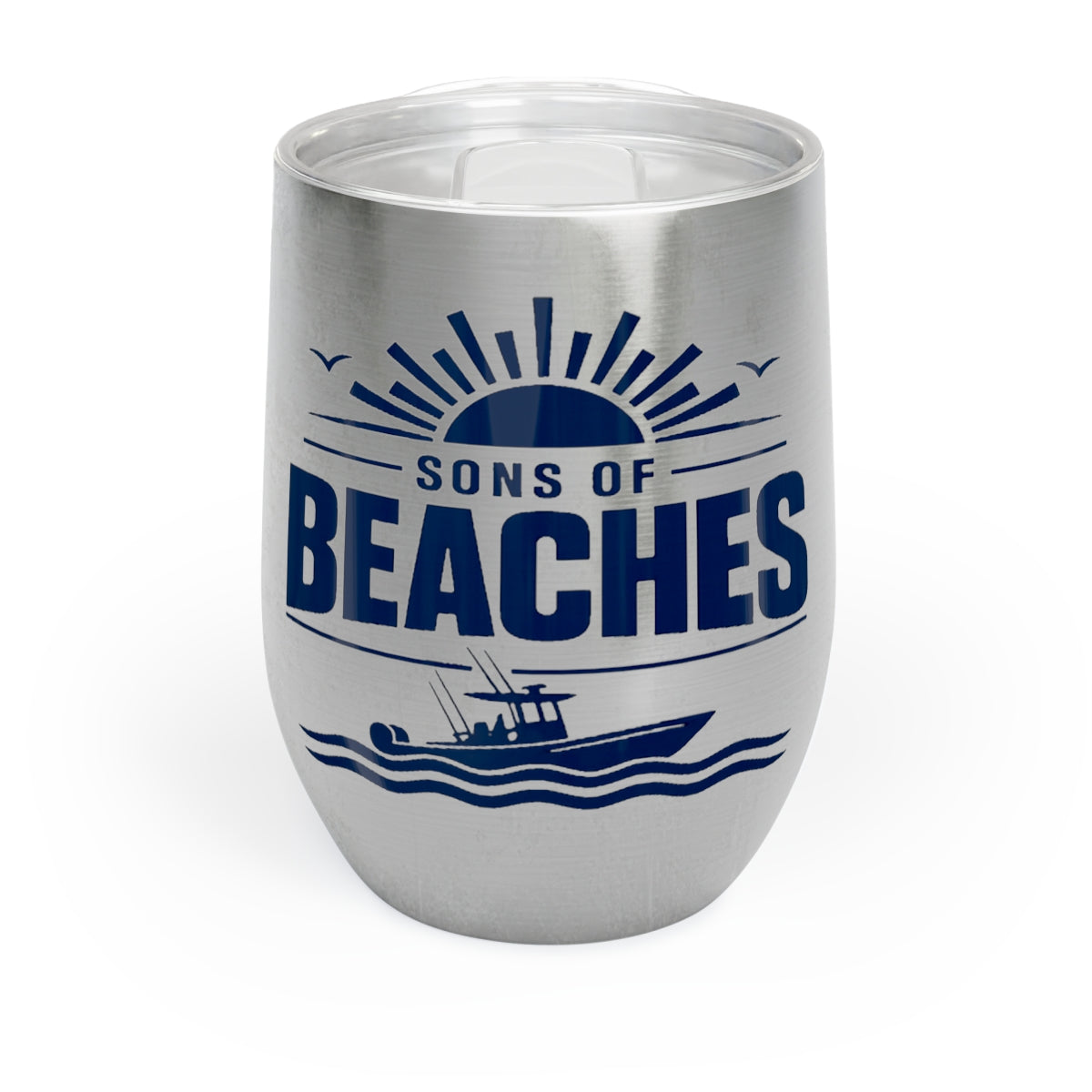 Sons of Beaches 12oz Chill Wine Tumbler