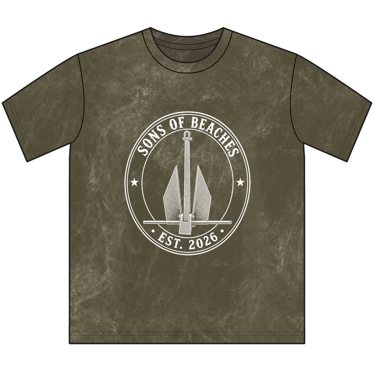 Sons of Beaches Anchor Tee