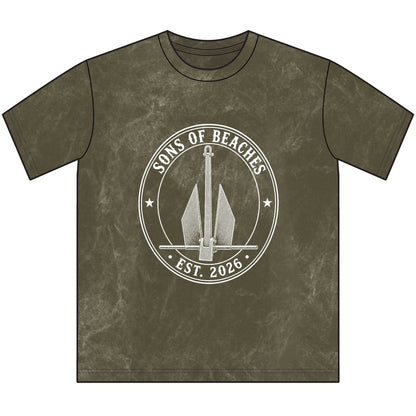 Sons of Beaches Anchor Tee