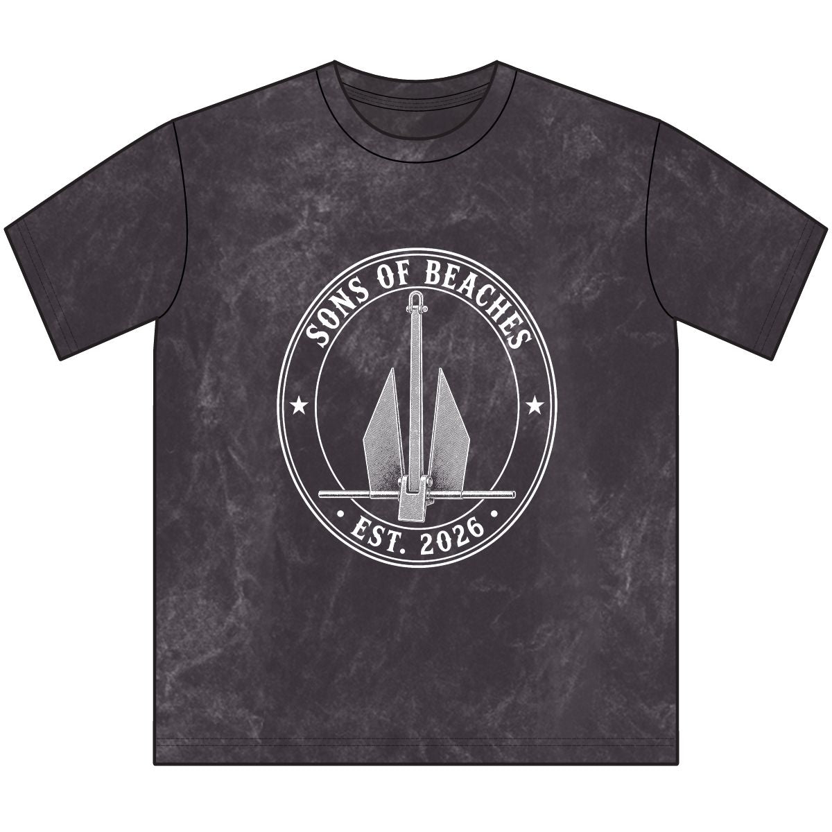 Sons of Beaches Anchor Tee