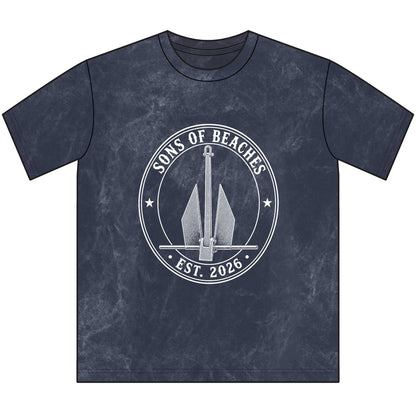 Sons of Beaches Anchor Tee