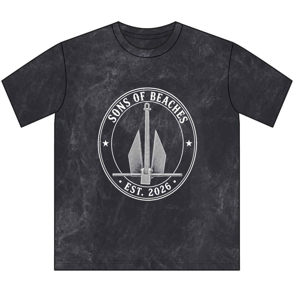 Sons of Beaches Anchor Tee