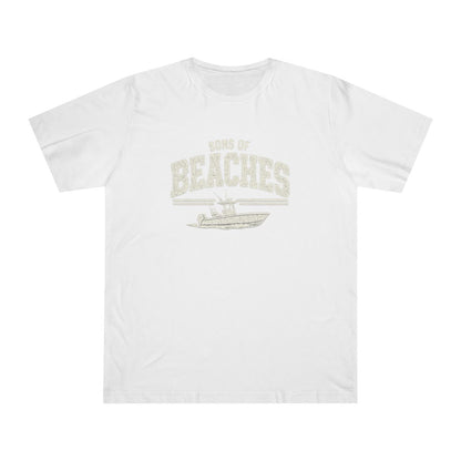 Sons of Beaches Arch Collegiate Tee (Deluxe)