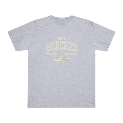 Sons of Beaches Arch Collegiate Tee (Deluxe)