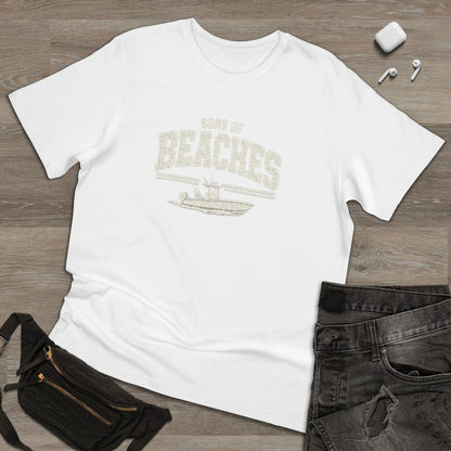 Sons of Beaches Arch Collegiate Tee (Deluxe)