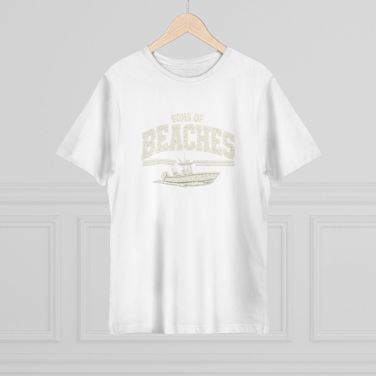 Sons of Beaches Arch Collegiate Tee (Deluxe)