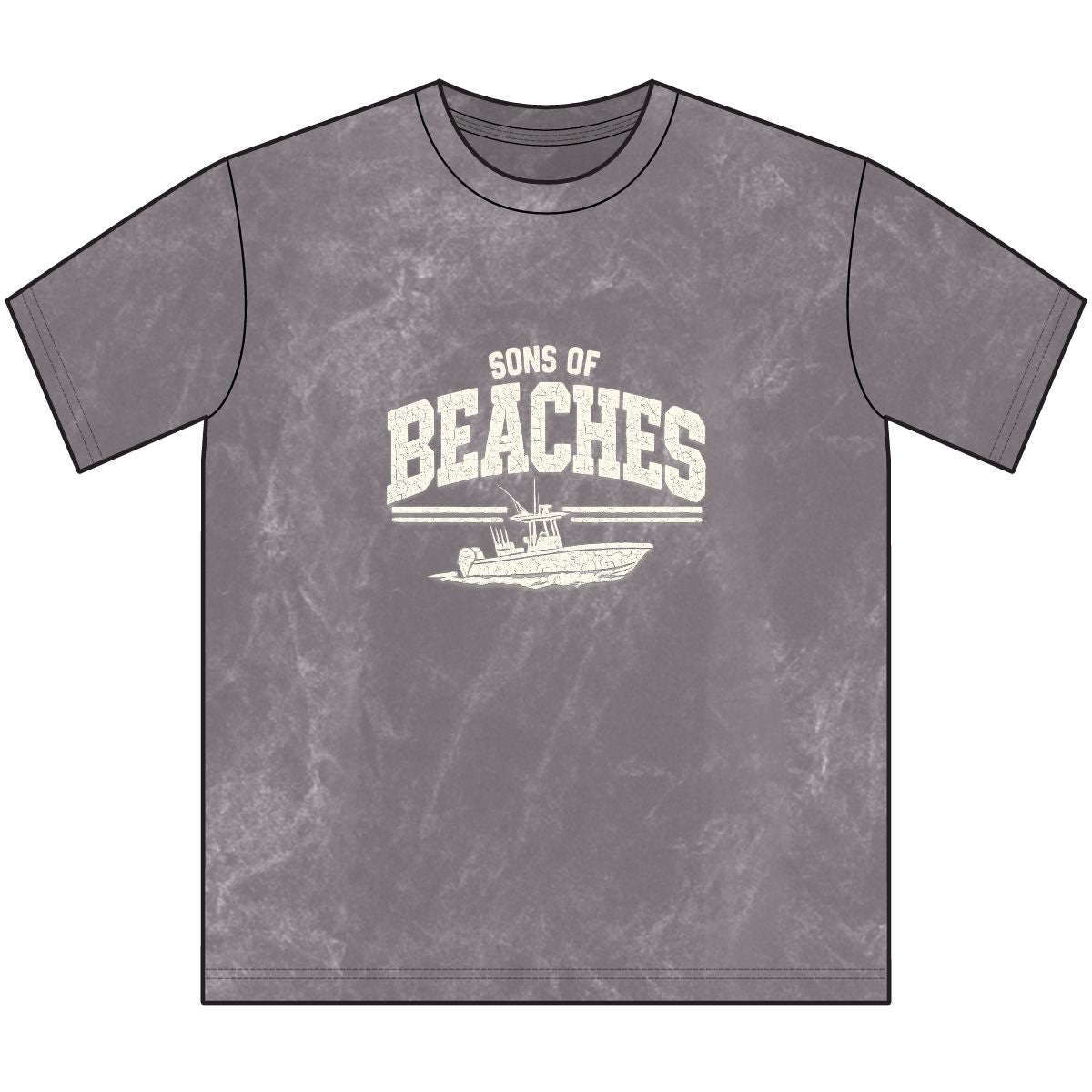 Sons of Beaches Arch Collegiate Tee