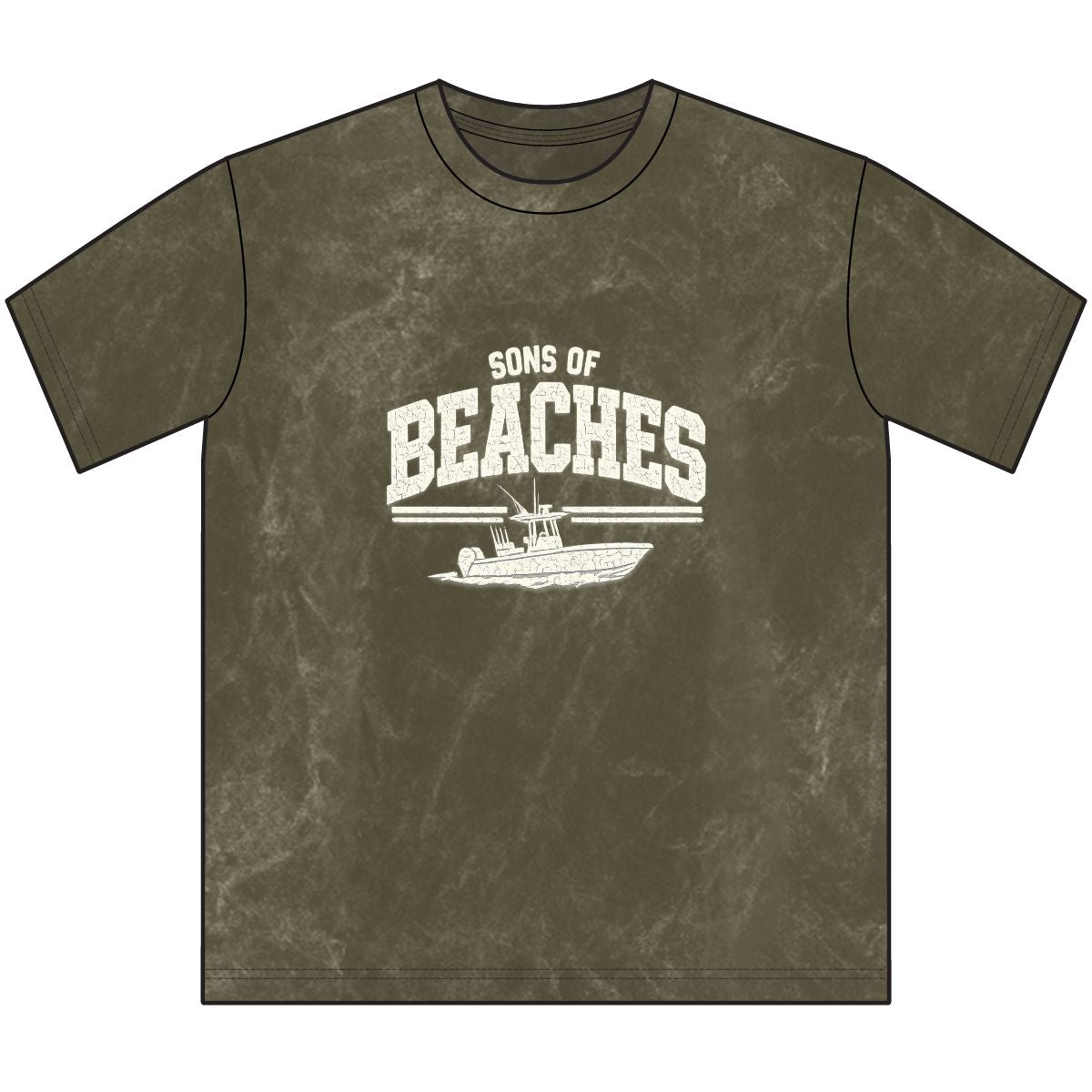 Sons of Beaches Arch Collegiate Tee